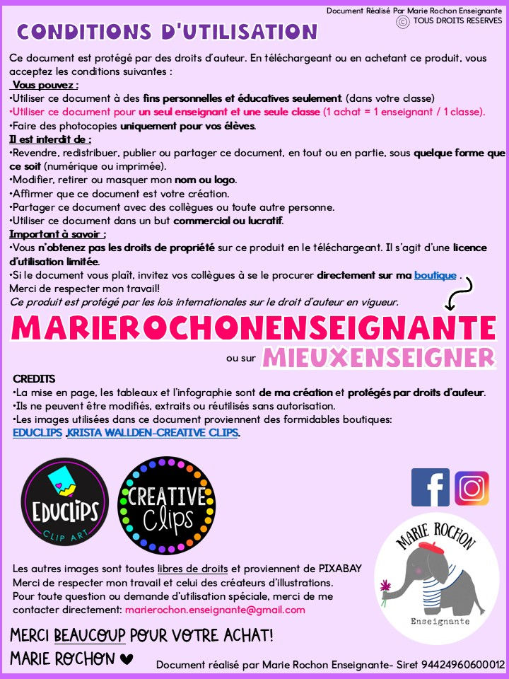Miniature : Cahier d'activités imprimable avril– 2e année / CE1 / P2