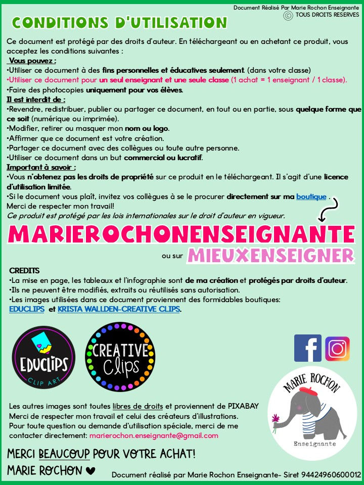 Miniature : Cahier d'activités imprimable décembre – 2e année / CE1 / P2