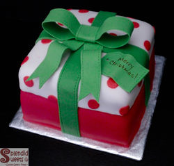 Christmas Present Cake