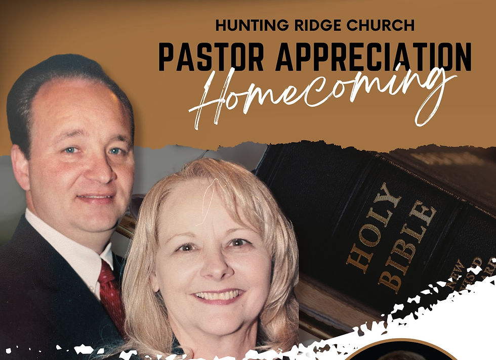 Pastor Appreciation/Homecoming