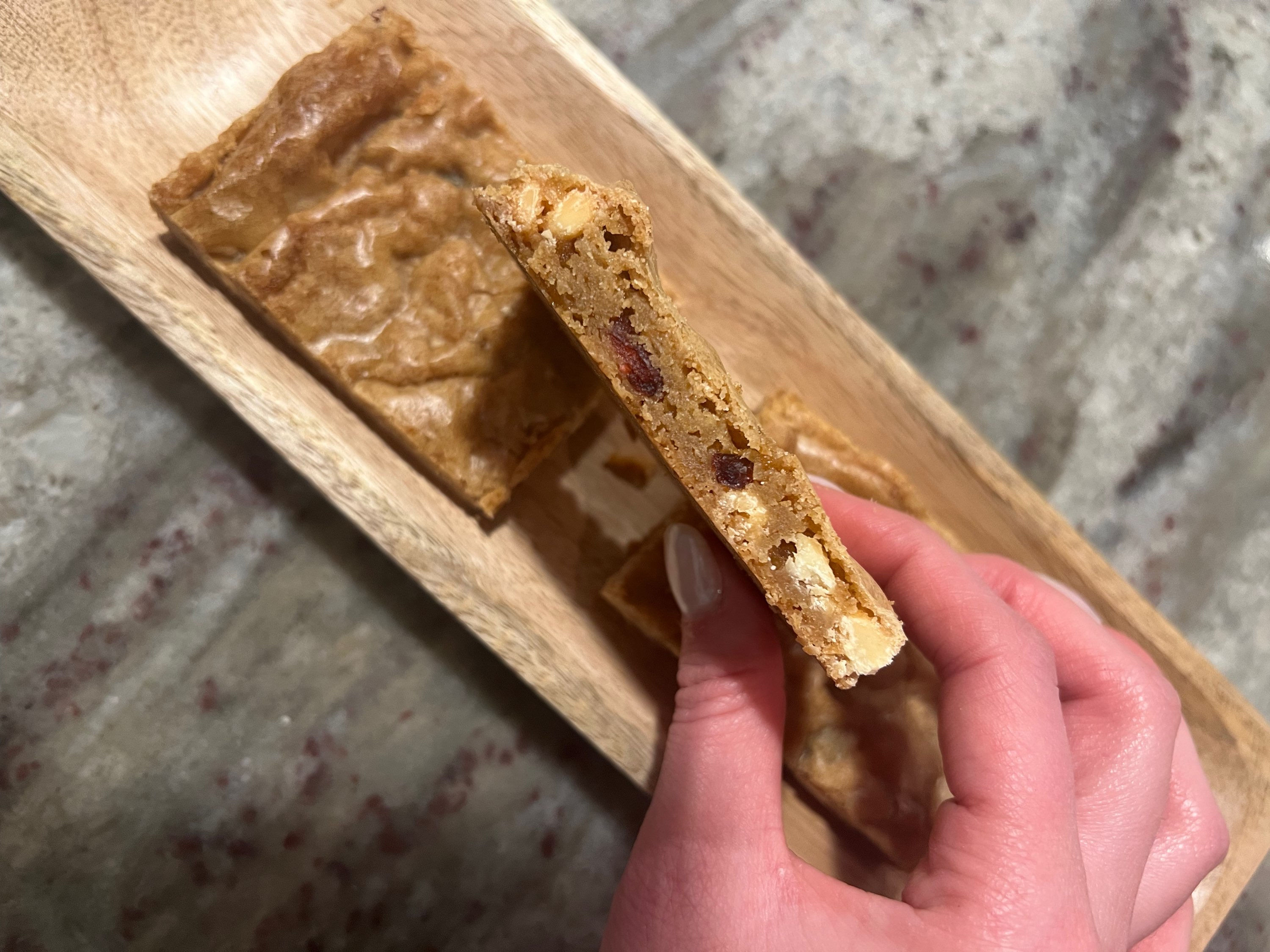 White Chocolate Cranberry Blondie (12)