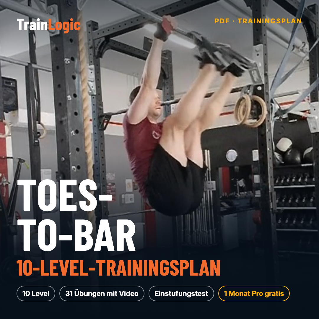 Toes-to-Bar: 10-Level-Trainingsplan