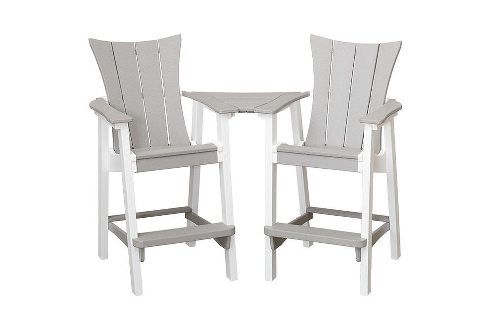 Wavz Pub Settee Set