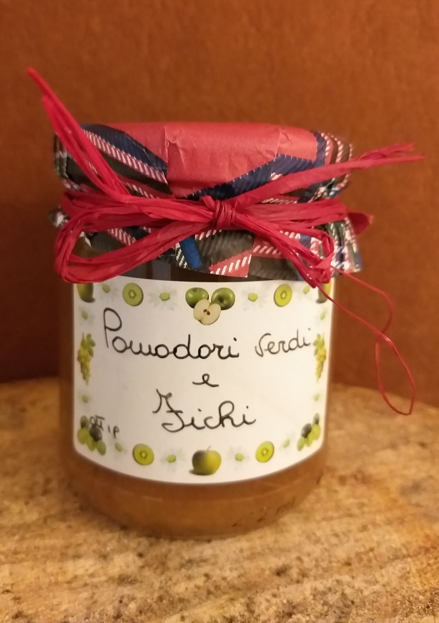 Confettura di pomodori verdi e fichi