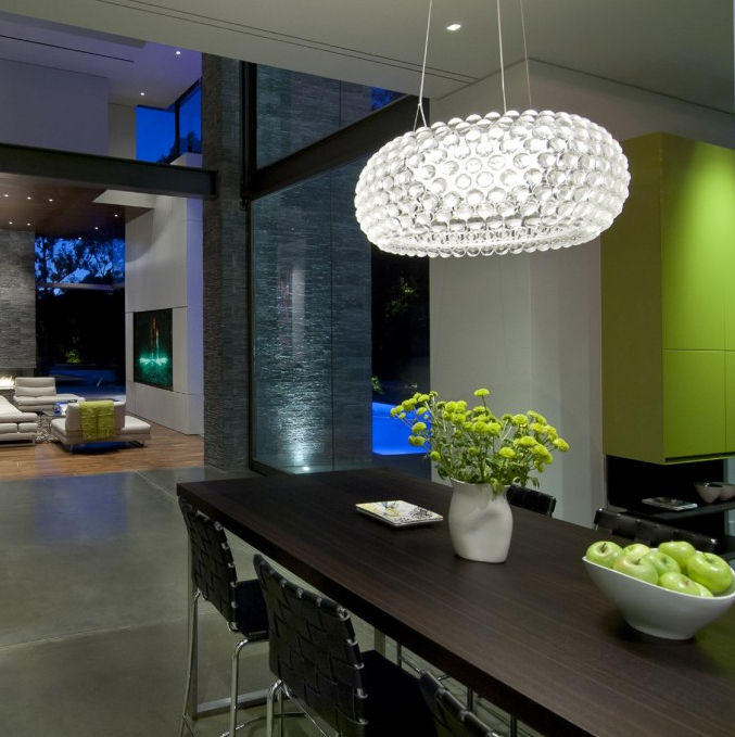 Glass vertical lifting door