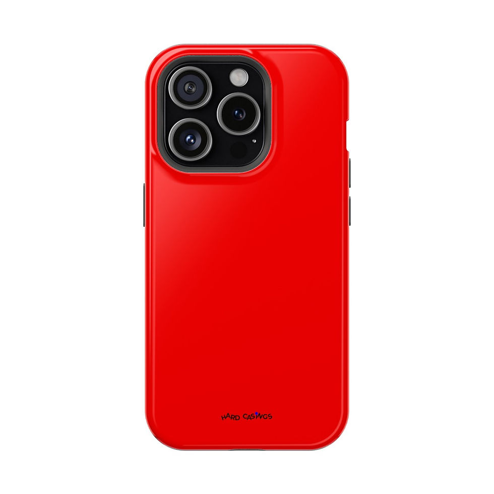 Thumbnail: Red Iphone/Samsung Tough Phone Case