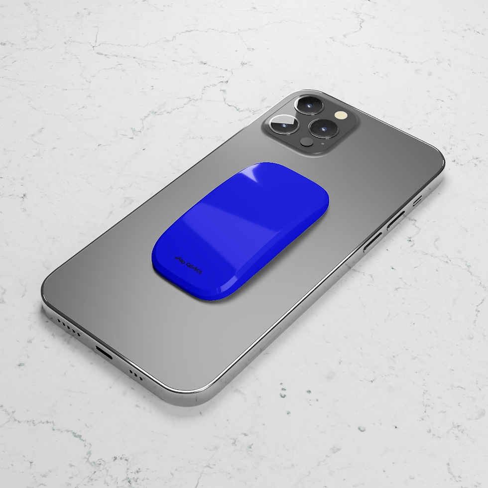 Thumbnail: Blue Phone Click-On Grip