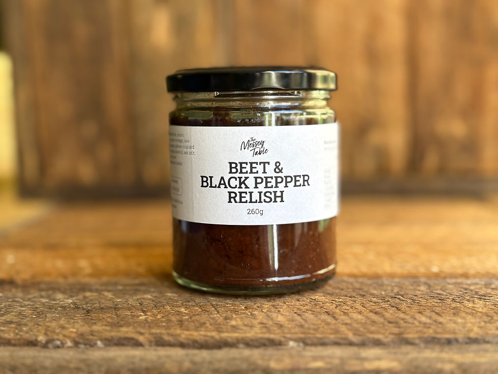 Beet & Black Pepper Relish