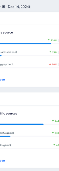 Sales and Visitor Analytics Dashboard