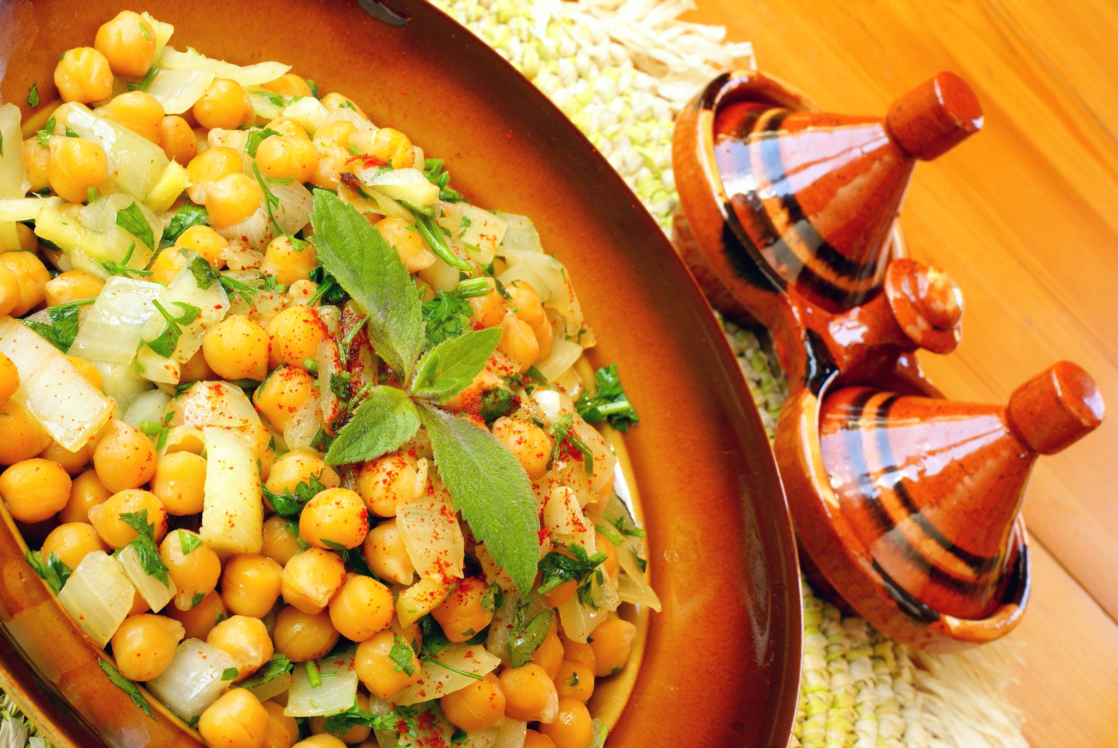 Arranged Food and Objects