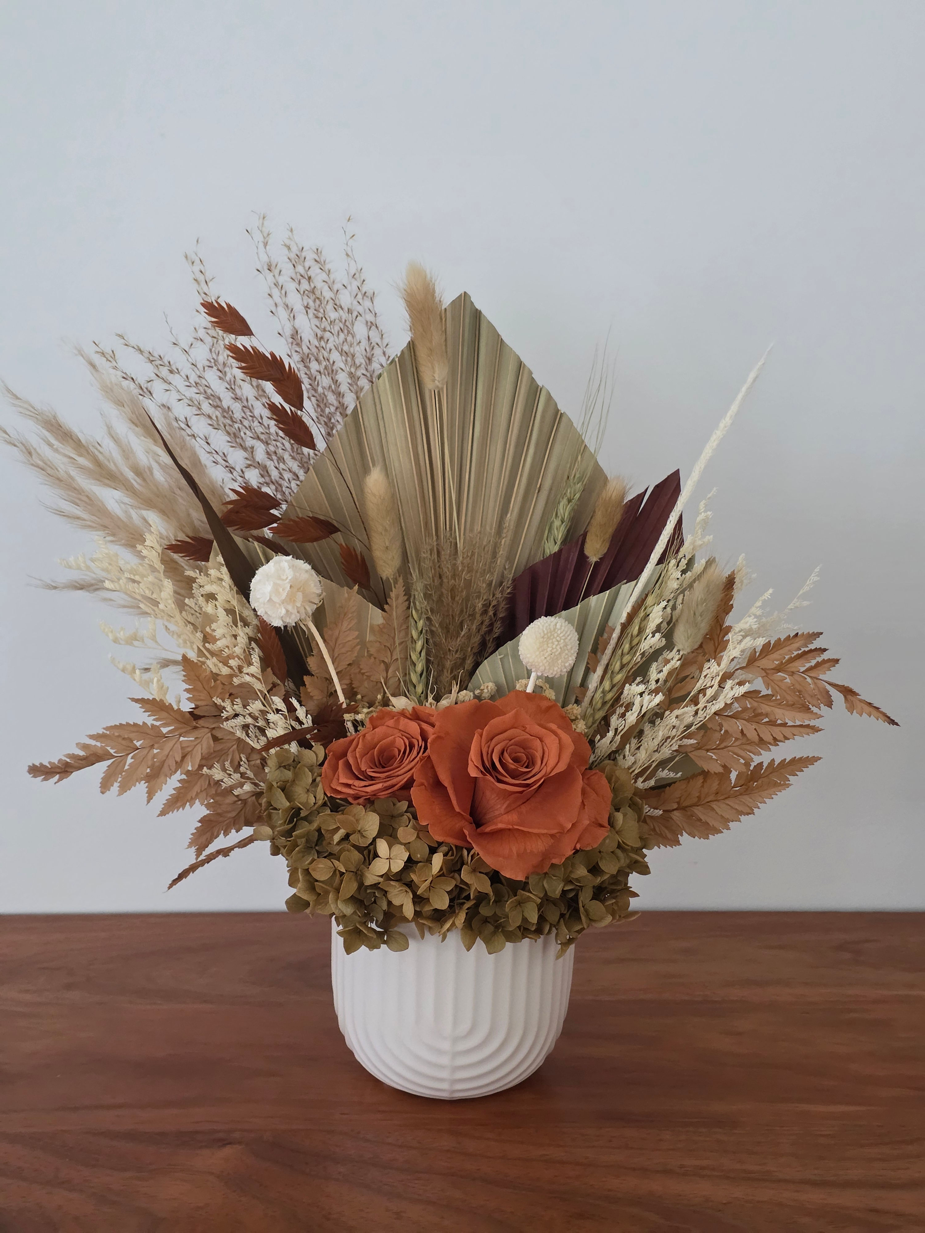 Honey Pop- Dried Flower Arrangement