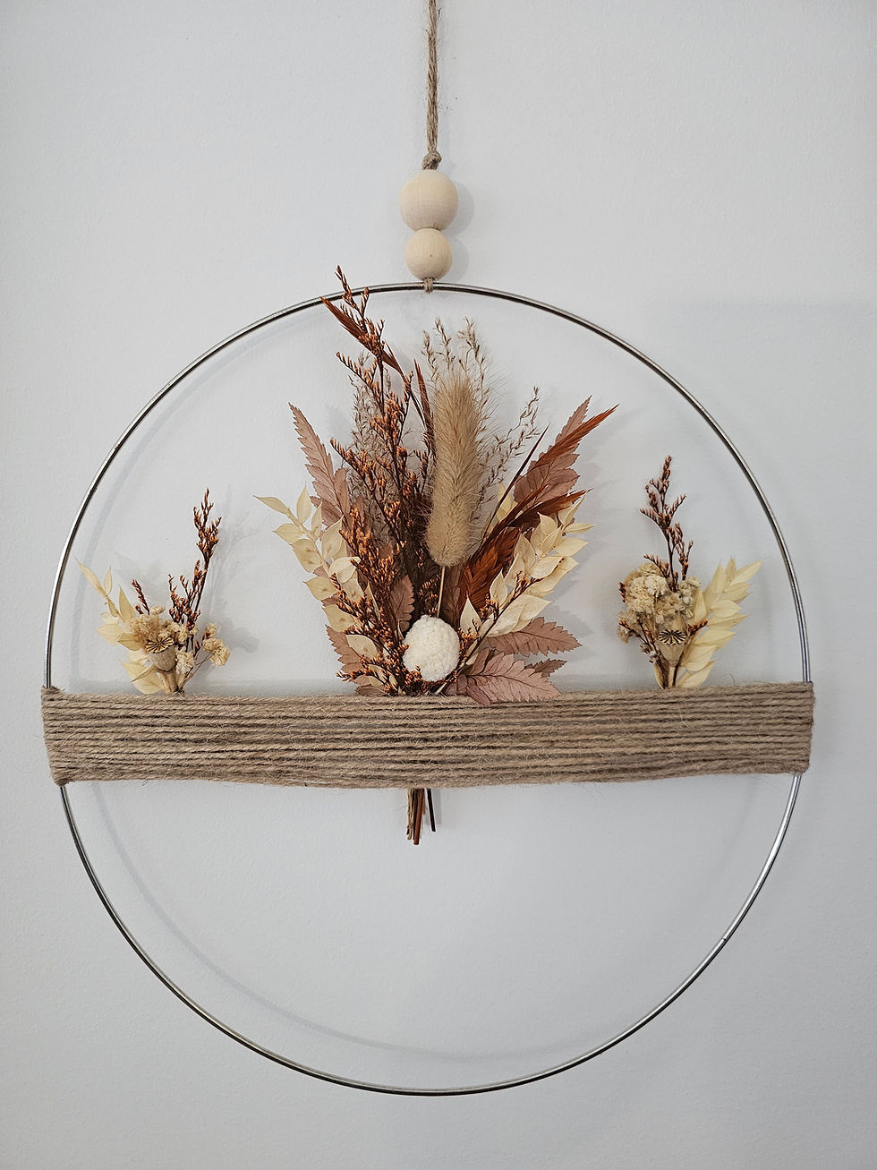 Rustic dried and preserved flower Wall decor
