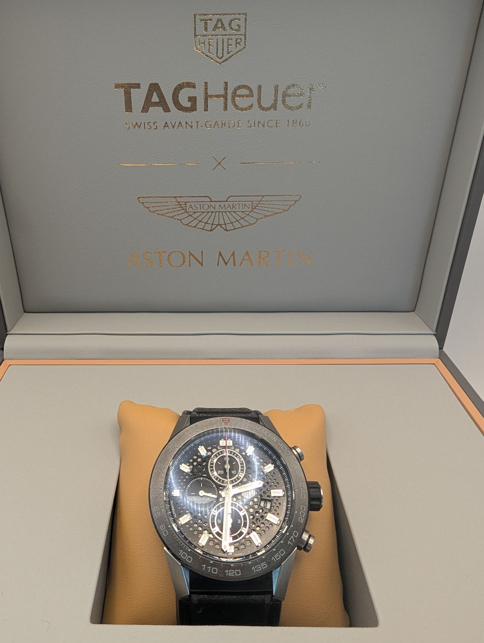 Tag Heuer Carrera Aston Martin Special Edition Steel Watch8
