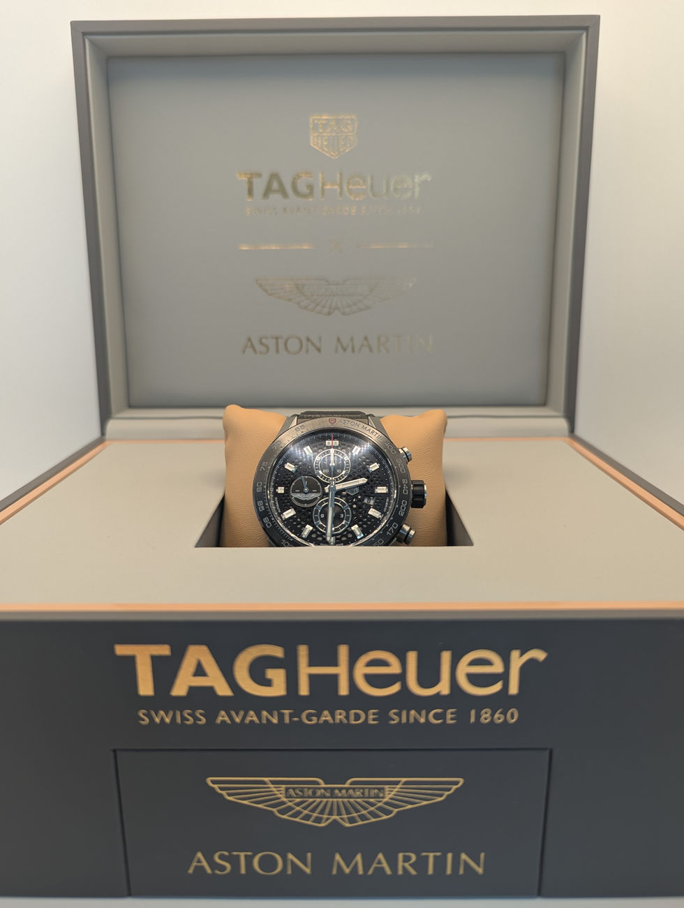 Tag Heuer Carrera Aston Martin Special Edition Steel Watch6