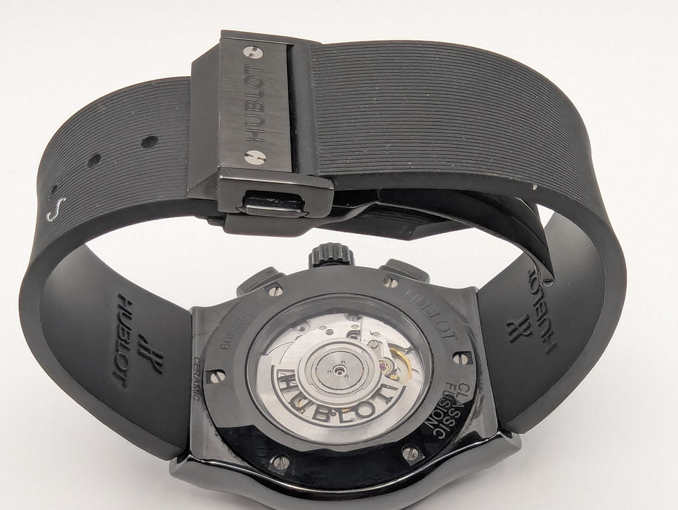 2024 Hublot Classic Fusion Aerofusion _Black Magic_ 45MM Skeleton Dial Rubber Strap (525.CM.0170.RX)6