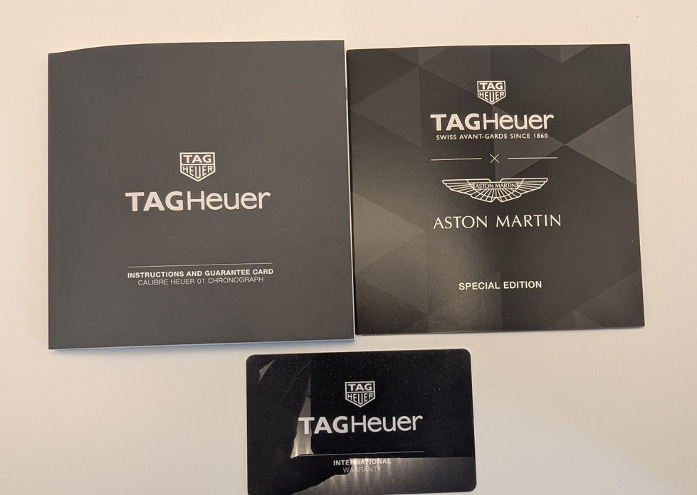 Tag Heuer Carrera Aston Martin Special Edition Steel Watch9