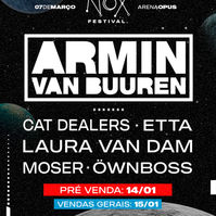 Armin van Buuren retorna ao Brasil como headliner do Nox na Arena Opus