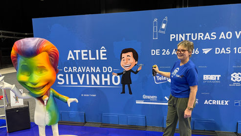 Caravana do Silvinho inicia fase de pintura com 45 artistas selecionados