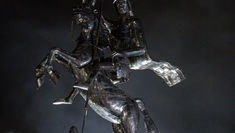 Corinthians inaugura estátua de São Jorge na Neo Química Arena