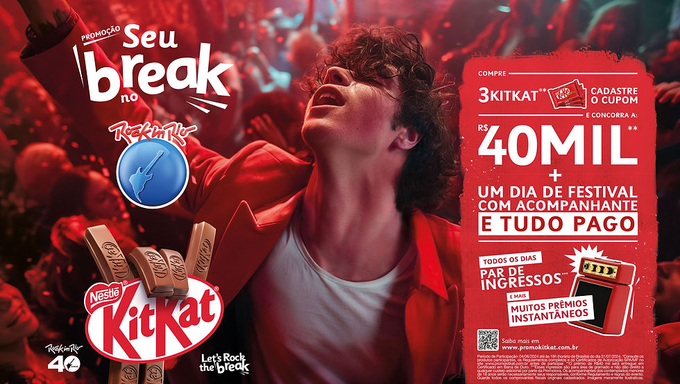 Kit Kat e Rock in Rio 2024