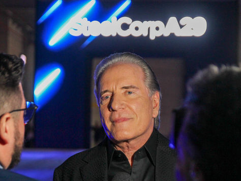 Roberto Justus inaugura nova fábrica SteelCorp A29 em Cajamar SP.