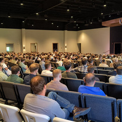 The church congregation at Christian Life Mennonite