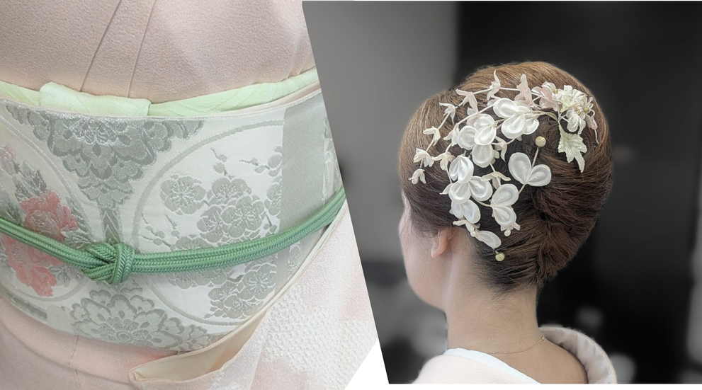 ナチュラルヘアセット*髪飾り別途
