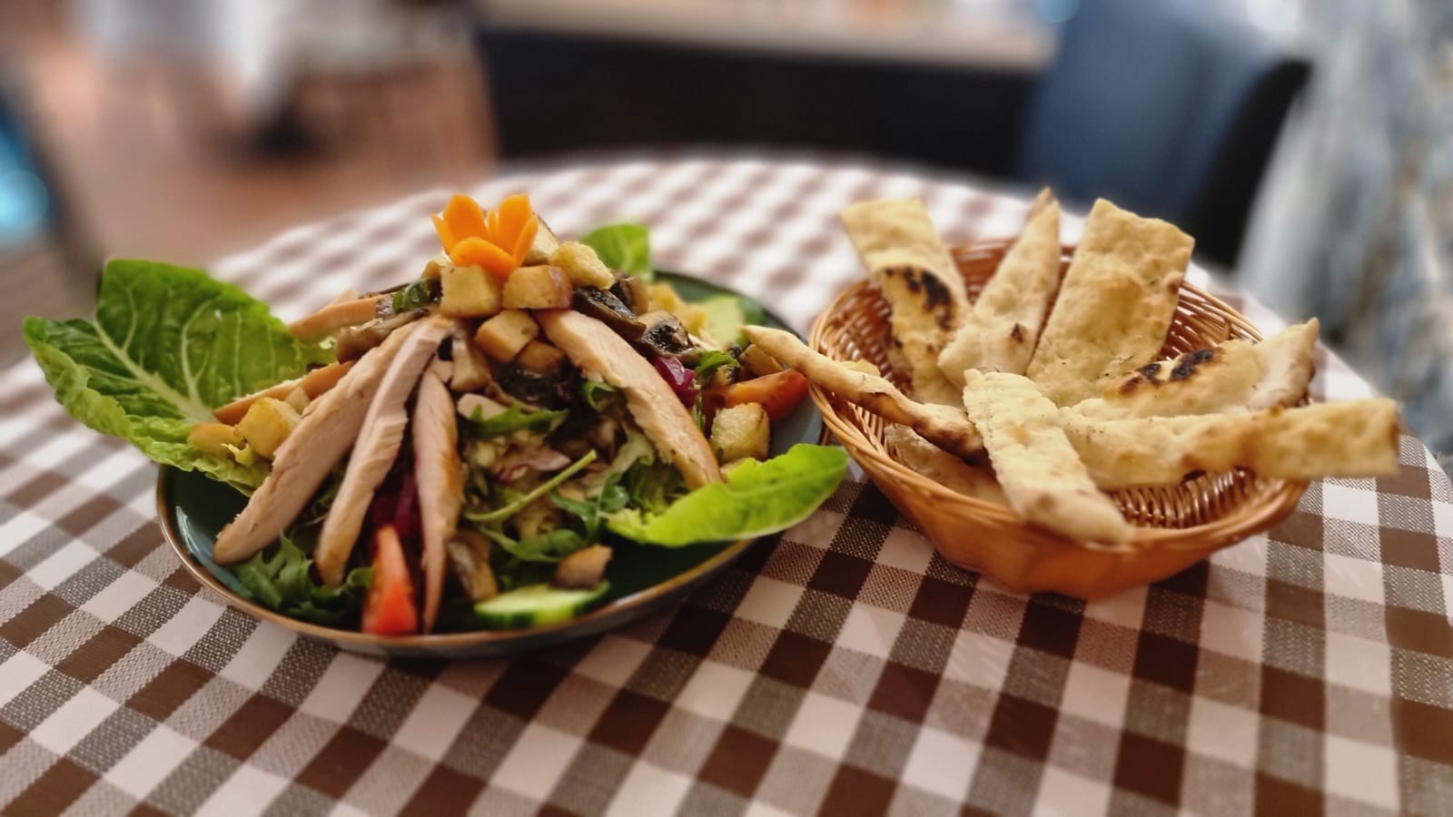 Arranged Food and Objects