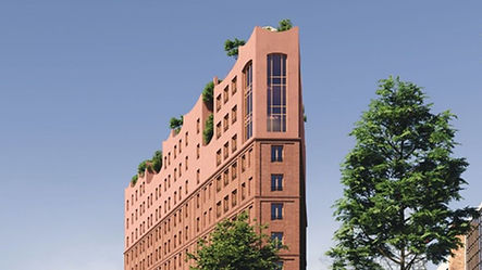Magnifique immeuble alsacien boiserie et poutre couleurs Paris 15 architecture