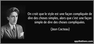 Le style littéraire