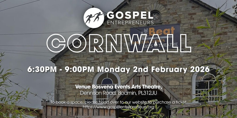 Gospel Entrepreneurs - Networking evening event