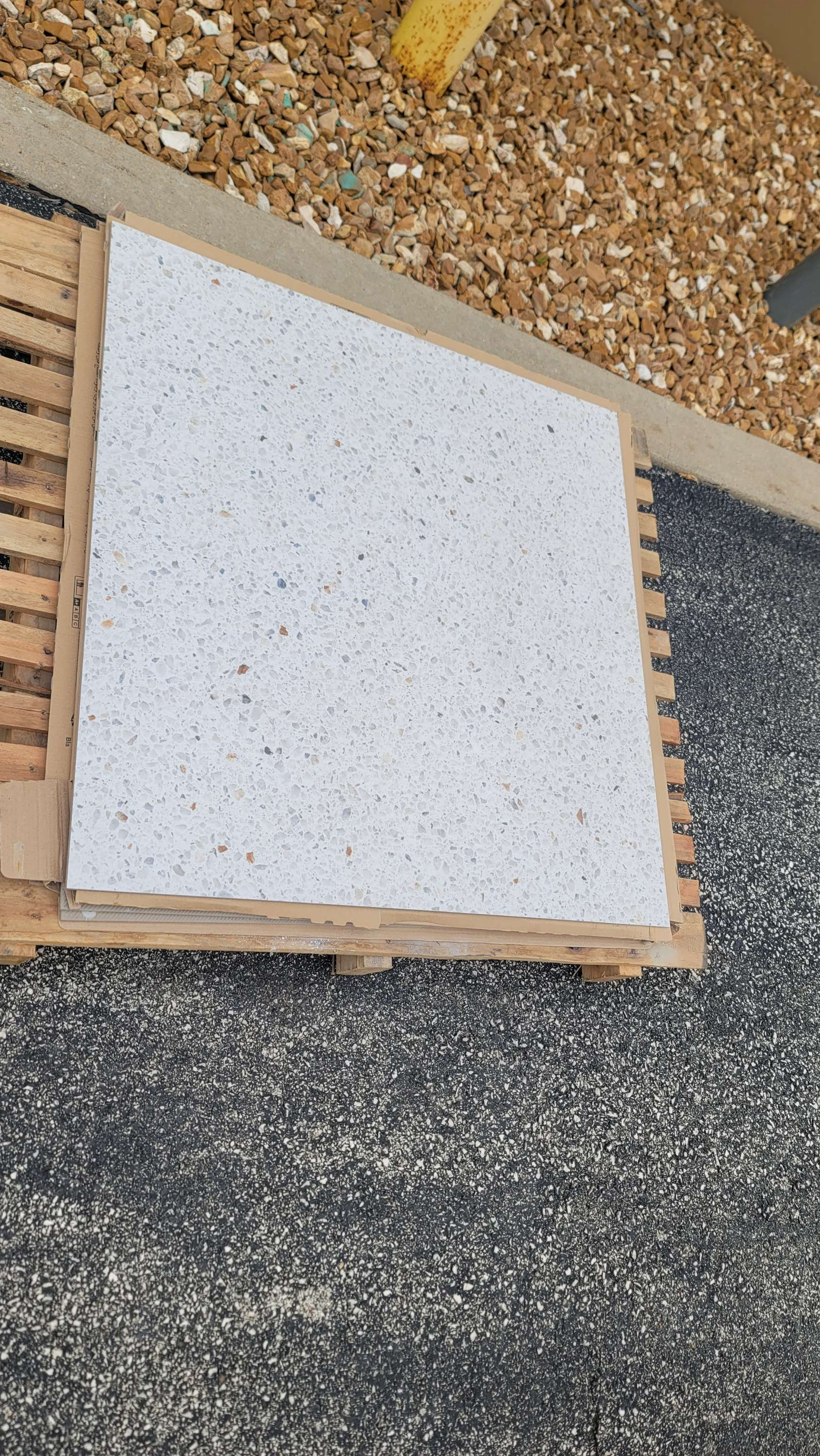 Terrazzo tile 48"×48" size.  5pcs