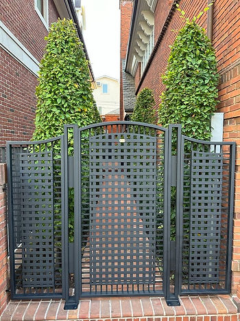 Custom French-Style Metal Gates by Iron Group Corp