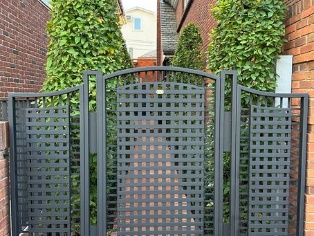 Custom French-Style Metal Gates by Iron Group Corp