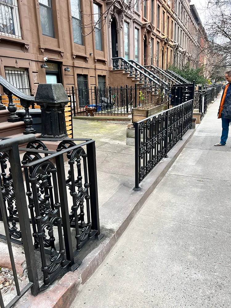 Ornamental Arc Iron Design