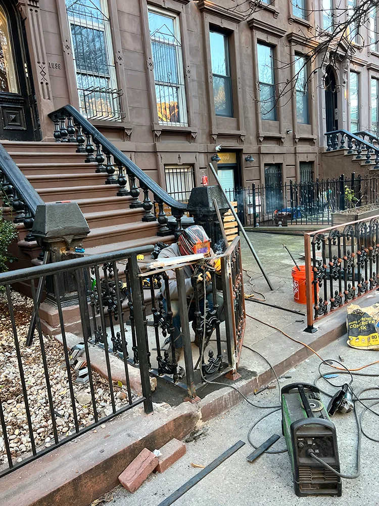 Ornamental Arc Iron Design
