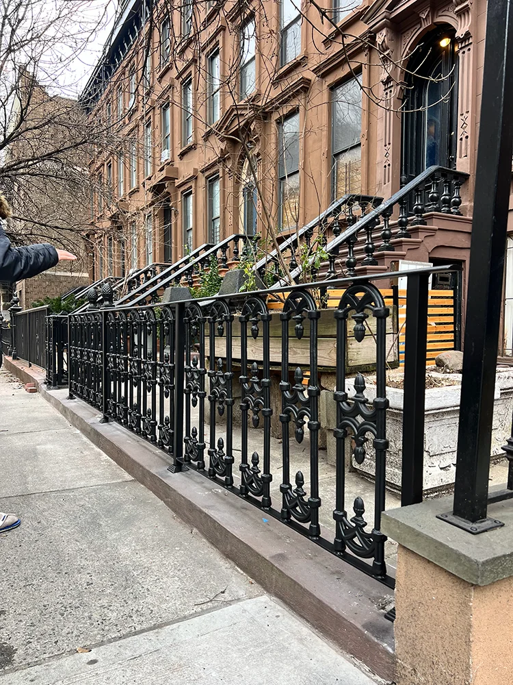 Ornamental Arc Iron Design