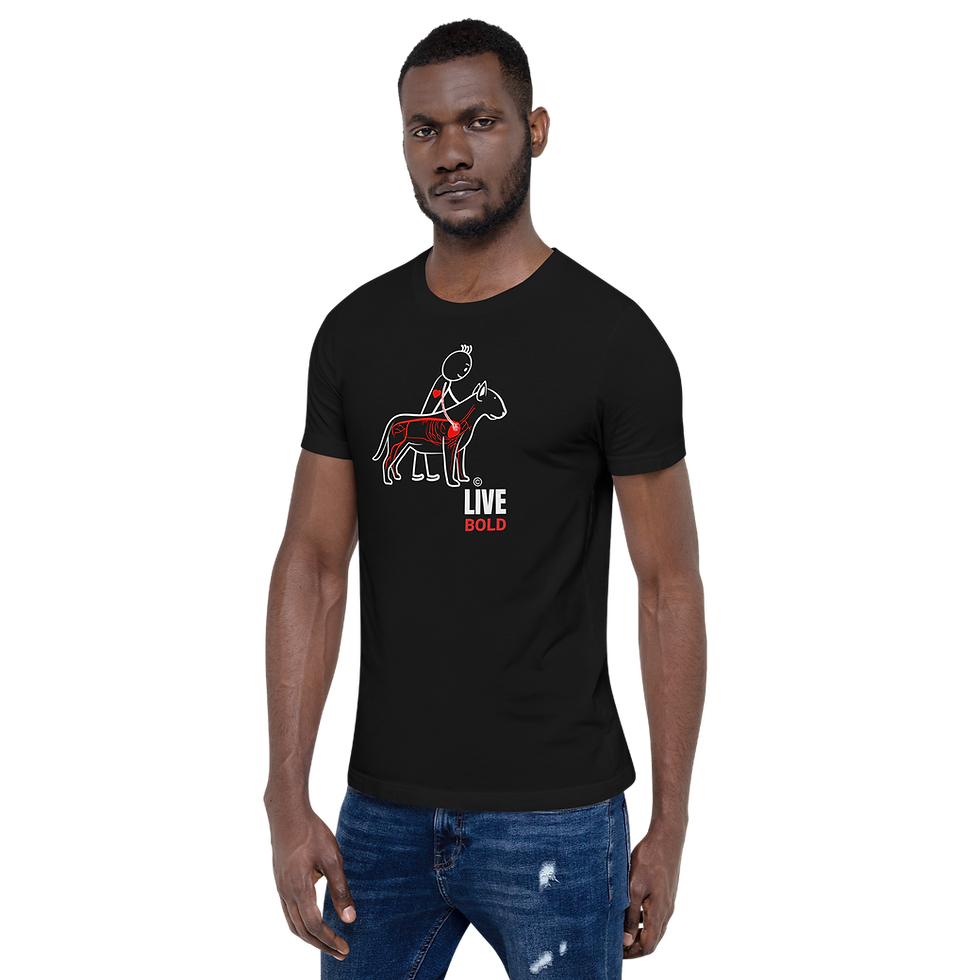 Thumbnail: It's a Bully thing!®  LIVE BOLD Unisex T-shirt