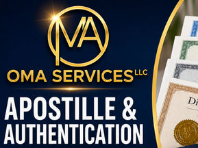 Apostille & Authentication of Vital Records: Birth, Marriage, Death Certificates & More | OMA Services