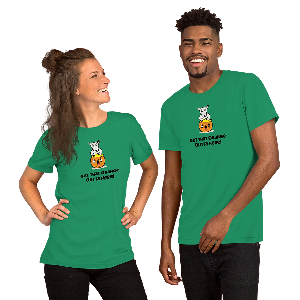 Thumbnail: Unisex t-shirt Get that Orange Outta Here