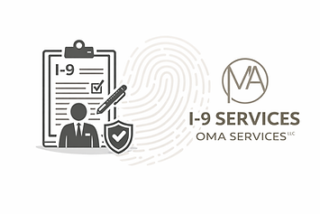 OMA Services, LLC provides reliable I-9 Employment Eligibility.