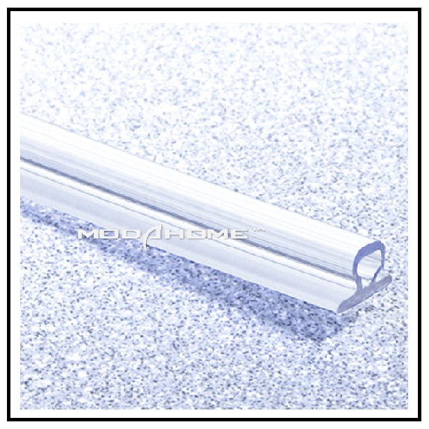 Shower Door Bulb Seal Kit two 1/8 Bulb Seals and VHB Tape Good product