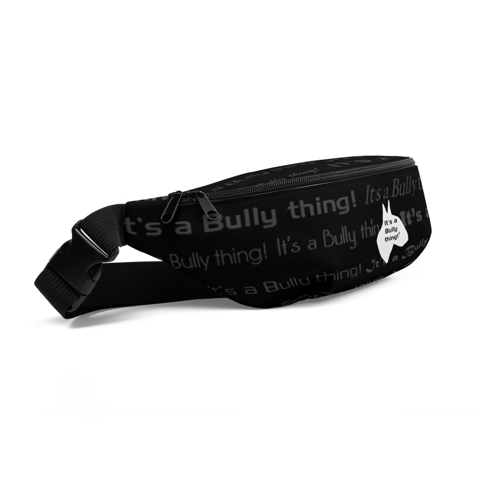 Thumbnail: Training Pouch Bull Terrier Dog Puppy treats It's a Bully thing!  bag treat
