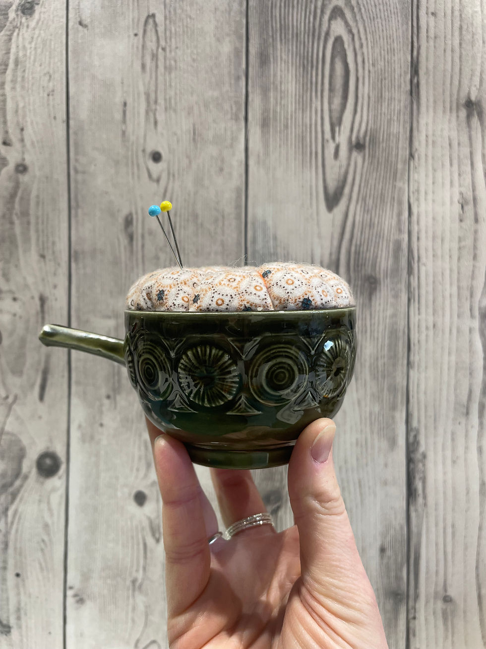 Thumbnail: Retro Soup Bowl Pincushion