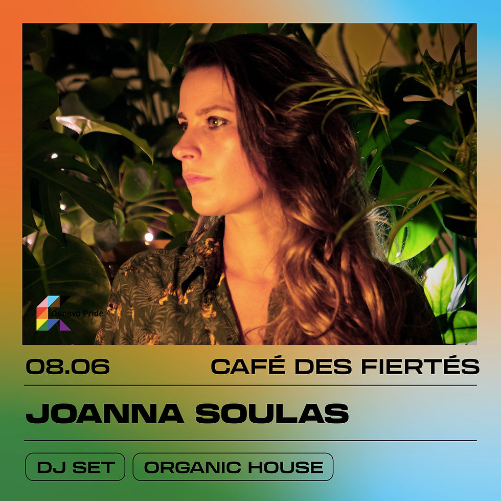 DJ Joanna Soulas (soirée Disco Poppers)