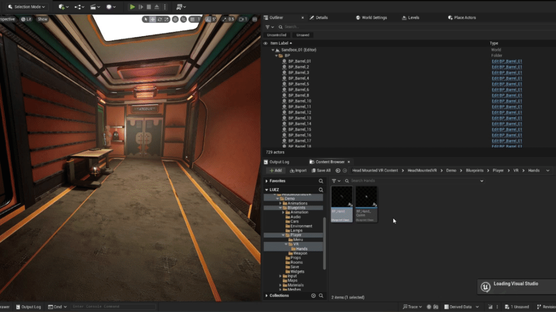 Open VR Hand Component | Unreal Engine 5 | UE5