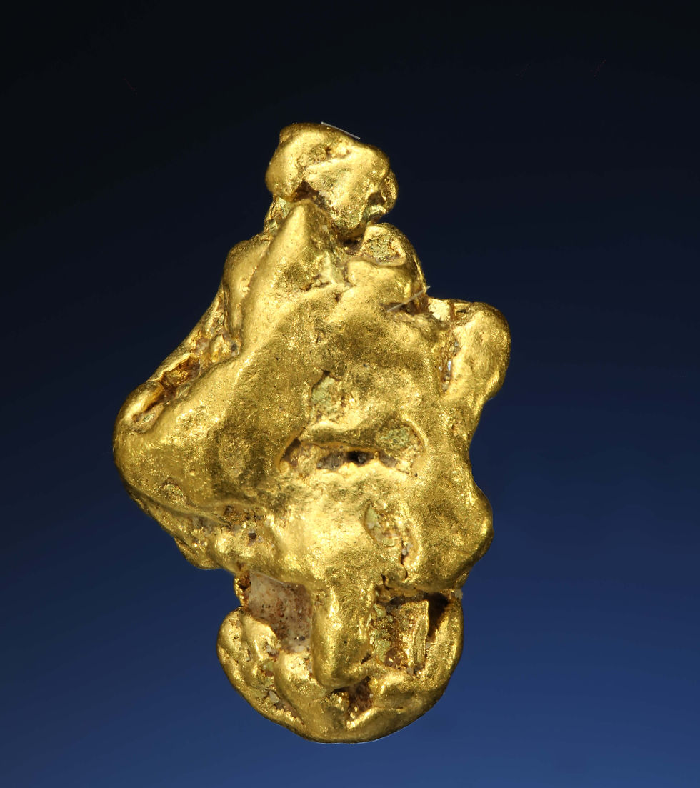 Gold Nugget - Caborca Municipality, Sonora Desert, Mexico