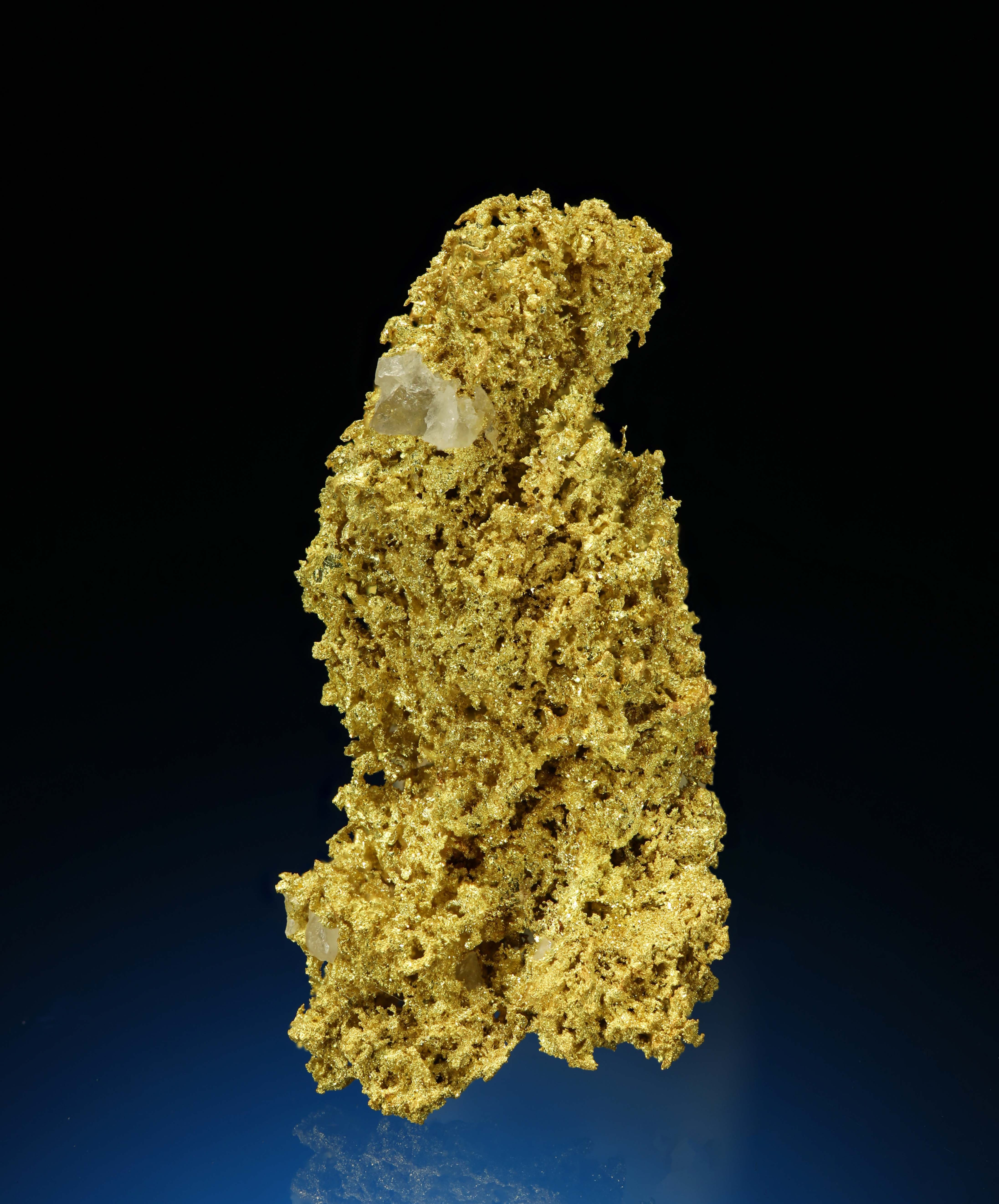 Crystallized Gold - Belshazzar Mine, Quartzburg Mining, Boise County, Idaho