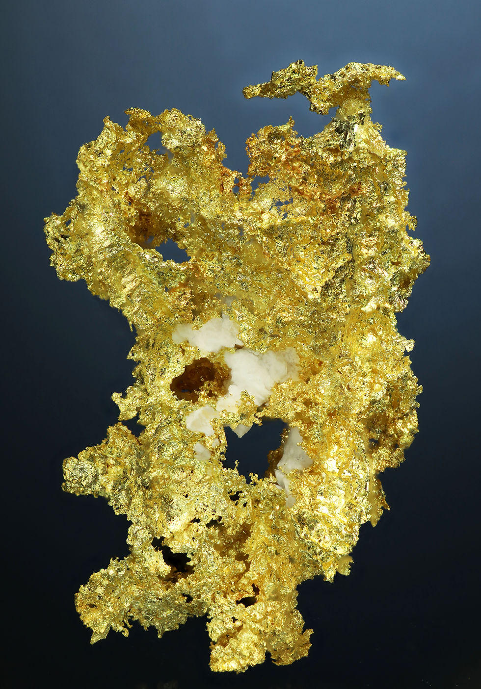 Thumbnail: Native Gold - Badger Mine, Hornitos District, West Belt, Mariposa, California