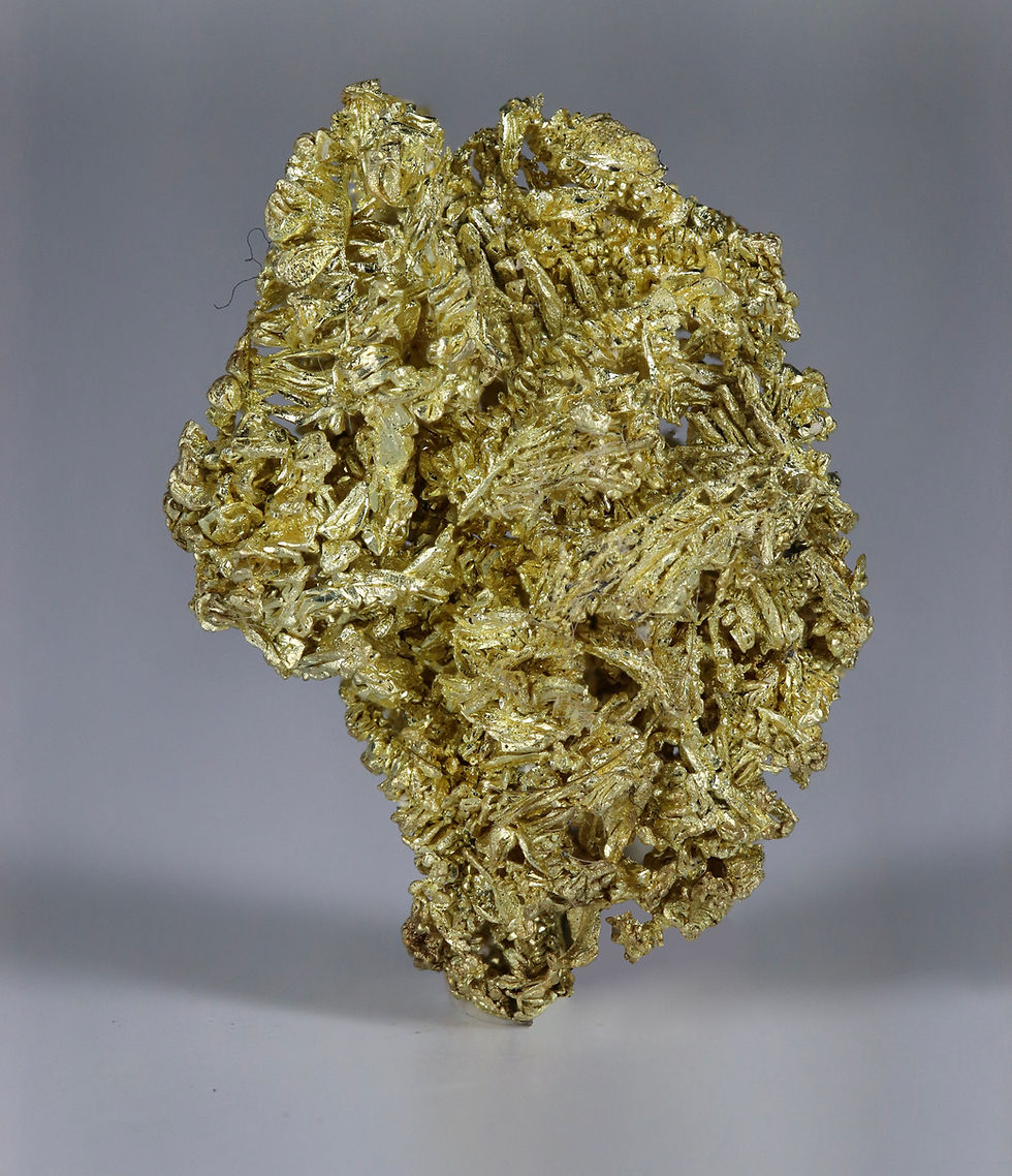 Thumbnail: Wire Gold specimen from Liberty Mine, Washington